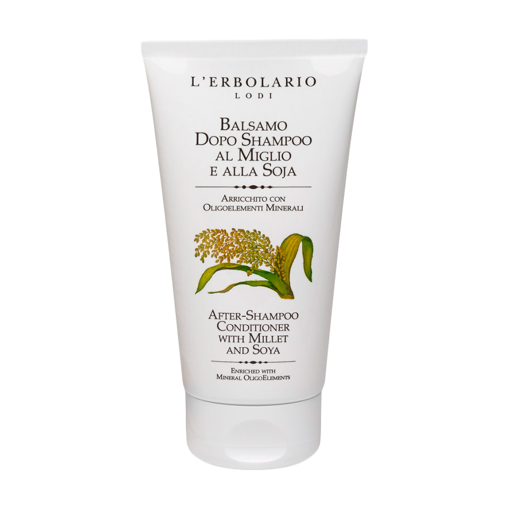 Бальзам L'Erbolario After-Shampoo Conditioner на основі проса та сої, 150 мл